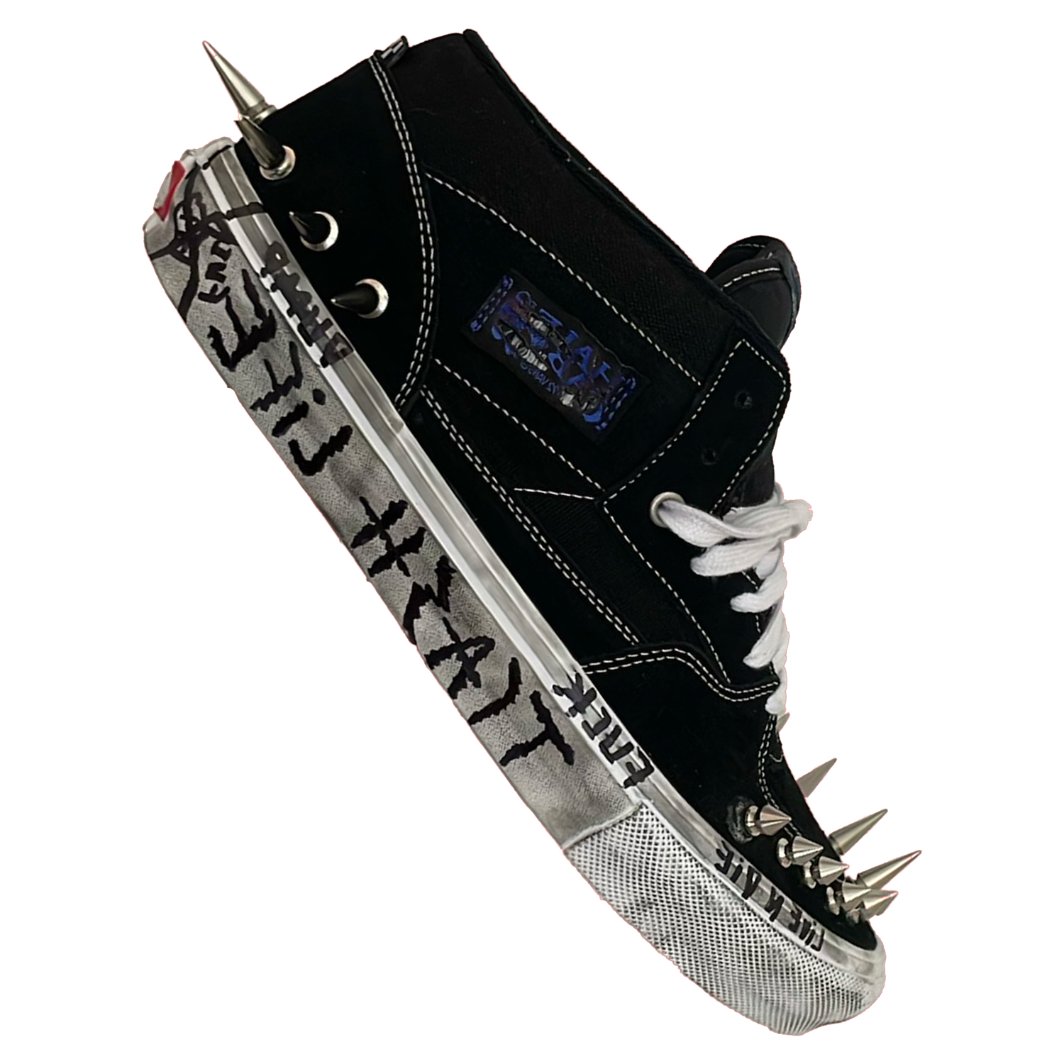 A Spiked Out Half Cabs